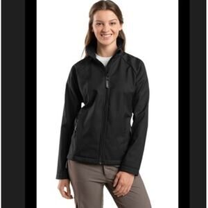 NEW Columbia Women's Valencia Peak Soft Shell Jacket In Black